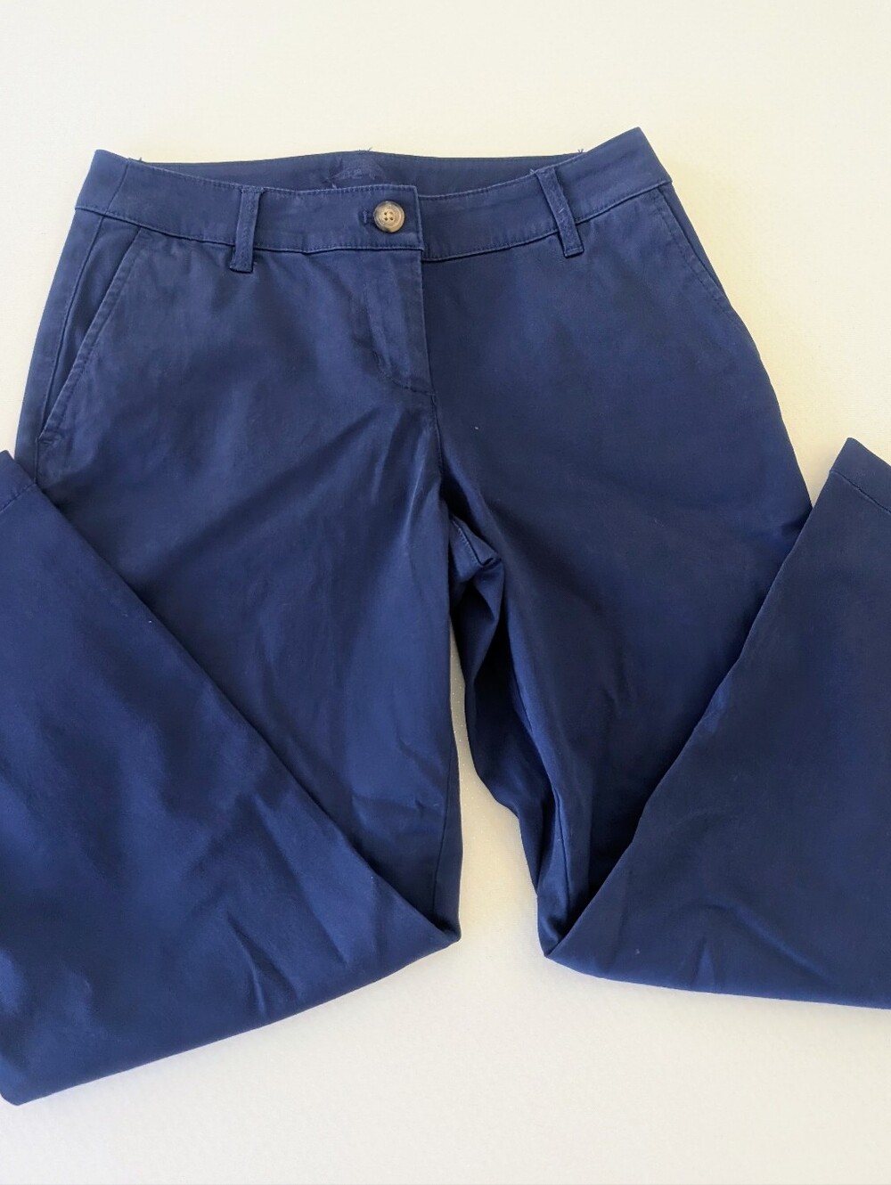 Tommy Bahama Boracay Navy Blue Cropped Pants  Live the Island Sz 0 Pockets